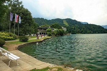 Bled Slovenia- in departare pe partea despadurita a dealului era un fel de funny rollercoster de deal.