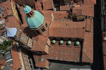 Bologna Italia, vedere din Turnul Asinelli