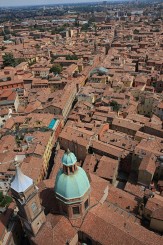 Bologna Italia, vedere din Turnul Asinelli