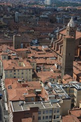 Bologna Italia, vedere din Turnul Asinelli