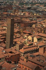 Bologna Italia, vedere din Turnul Asinelli