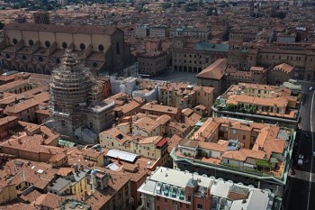 Bologna Italia, vedere din Turnul Asinelli