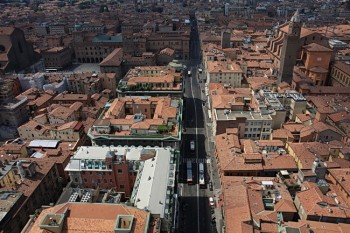 Bologna Italia, vedere din Turnul Asinelli