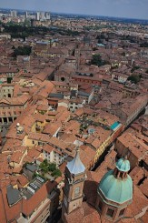 Bologna Italia, vedere din Turnul Asinelli