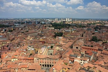 Bologna Italia, , vedere din Turnul Asinelli