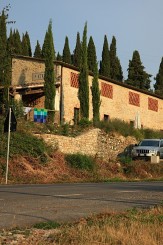 Peisaj toscan in regiunea Chianti, Toscana