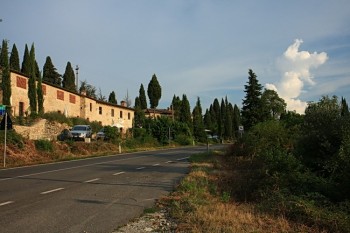 Peisaj toscan in regiunea Chianti, Toscana