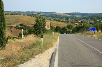 Peisaj toscan in regiunea Chianti, Toscana