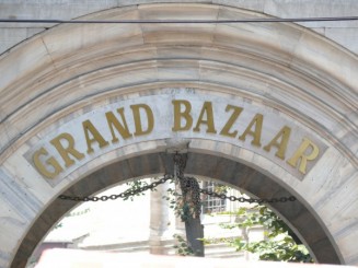Intrarea in Grans Bazaar