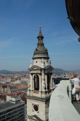 Orasul vazut de pe cupola Catedralei  Sf Stefan