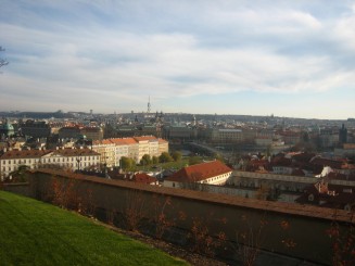 panorama oras de la castel - Praga