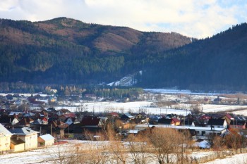 vedere din balconul Hotelului Toaca Bellevue