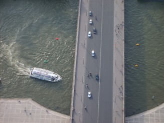 Priveliste minunata din turnul Eiffel