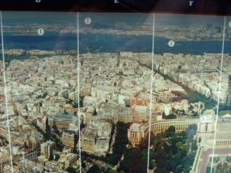 Priveliste minunata din turnul Eiffel