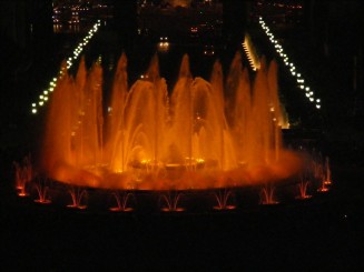Fantanile muzicale din Barcelona