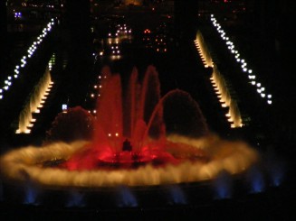 Fantanile muzicale din Barcelona