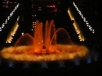 Fantanile muzicale din Barcelona