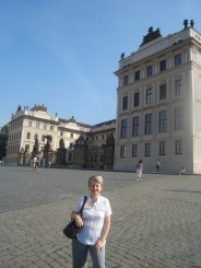 la cetatea din Praga