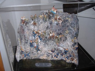 Scene de lupta, monumentul Shipka