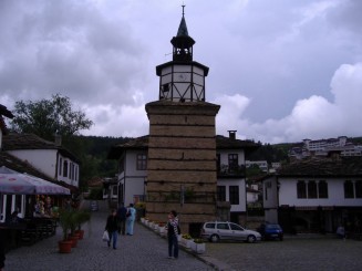 Tryavna-zona veche,turnul cu ceas