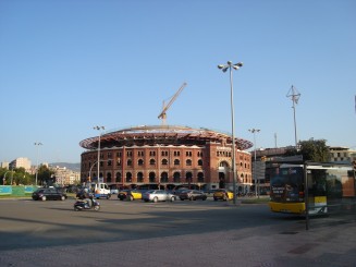 Arena pt lupta cu taurii din piata Spania