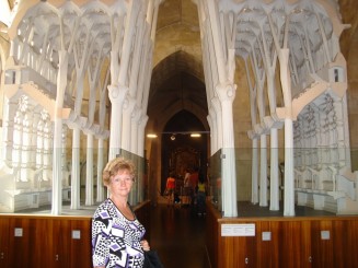 in muzeul Sagrada Familia