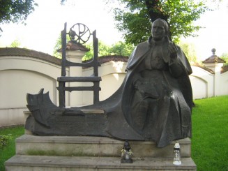 O statuie a papei Ioan Paul II