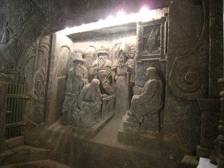 Wieliszka - mina de sare interior