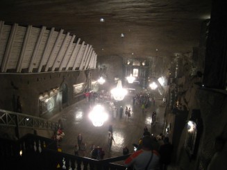Wieliszka - mina de sare interior