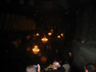 Wieliszka - mina de sare interior