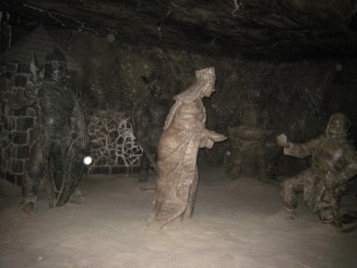 Wieliszka - mina de sare interior