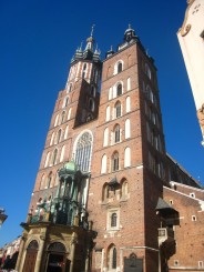 Cracovia (Polonia)- biserica KoÅ›ciÃ³Å‚ Mariacki.