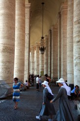 colonadele din Piazza San Pietro