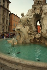 Fantana celor 4 fluvii (Fontana dei Quattro Fiumi) 