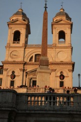  Biserica Trinita dei Monti si Treptele spaniole