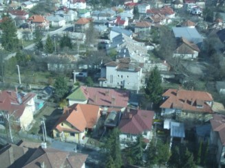 Piatra Neamt, vedere din telegondola