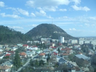 Piatra Neamt, vedere din telegondola