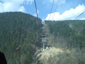 Piatra Neamt, vedere din telegondola