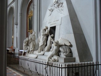 interior din Biserica Augustinilor din Hofburg