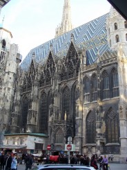 Domul lui Stephan, cea mai impunatoare biserica din Viena, si nu sunt putine.