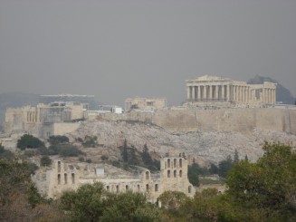Acropole, vazut de la Filopapus