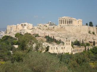 Acropole, vazut de pe Filopapus