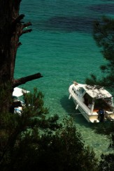 Plaja Papalimani din insula Thassos