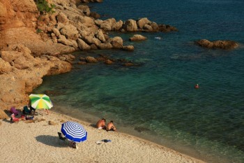 Plaja Metalia din insula Thassos