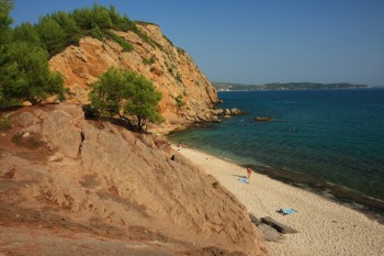 Plaja Metalia din insula Thassos