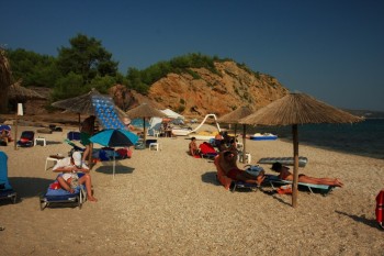 Plaja Metalia din insula Thassos