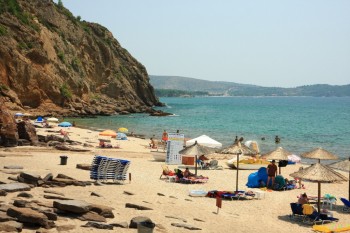 Plaja Metalia din insula Thassos