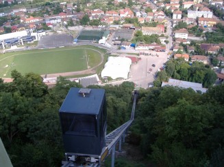 Deva-telecabina si orasul