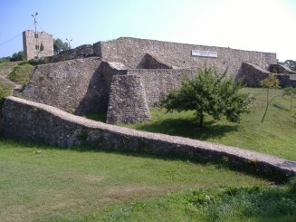 Cetatea Severinului-zidurile cetatii