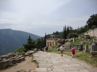 Templul Atena, Delphi